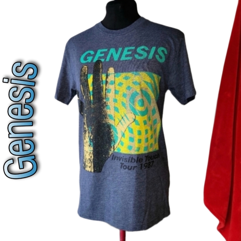 Genesis 🖐️ Band Tee, Men's Small